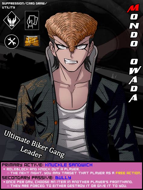 Personajes de Danganronpa: Mondo Owada