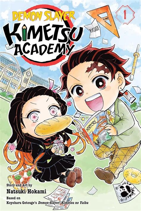 Portada de Kimetsu no Yaiba: Academia Kimetsu