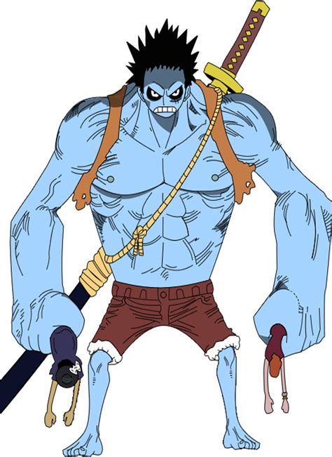 Luffy Pesadilla enfrentándose a Oars