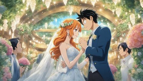 Lola proponiendo matrimonio a Luffy