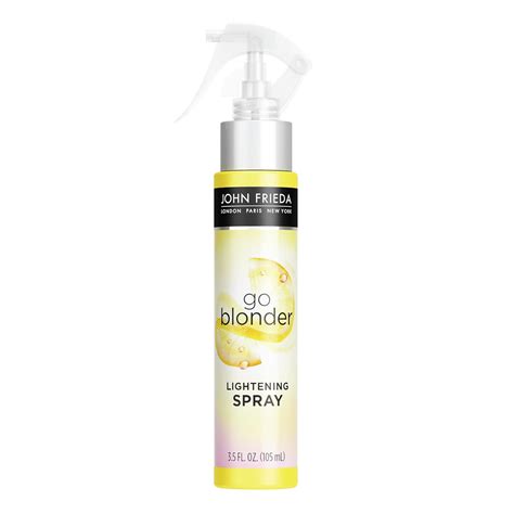 Spray aclarador de cabello con manzanilla