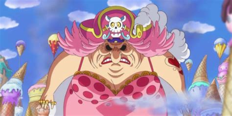 Big Mom sufriendo un ataque de hambre