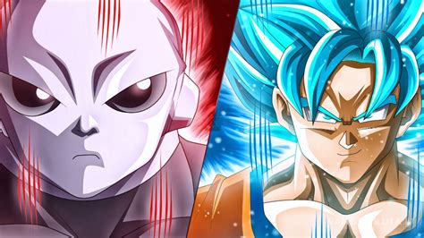 Gokú y Vegeta enfrentando a Jiren