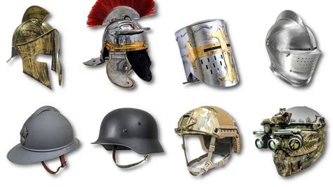 Evolución histórica de los cascos militares