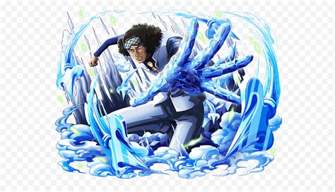 Kuzan (Aokiji) relajado charlando con los Piratas de Sombrero de Paja