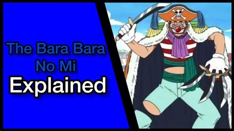 Ilustración de Buggy usando sus poderes de la Bara Bara no Mi