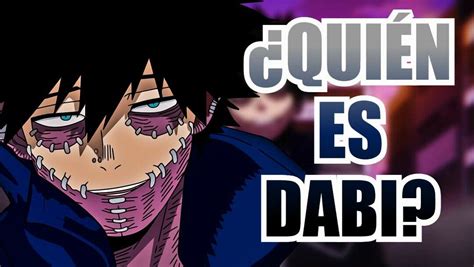 Ilustración de Dabi revelando su identidad