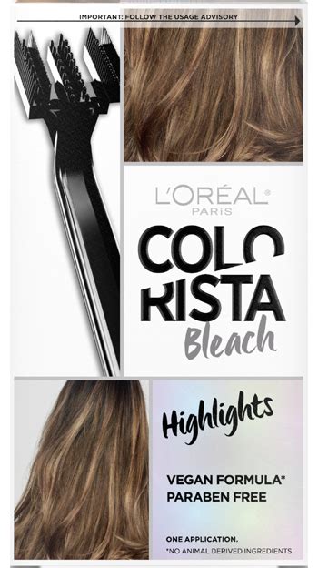 Envase del producto L'Oréal Paris Colorista Brunette Bleach