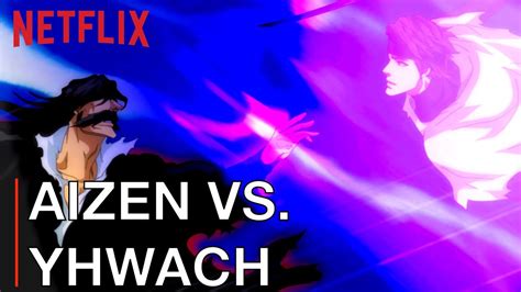 Sōsuke Aizen enfrentando a Yhwach