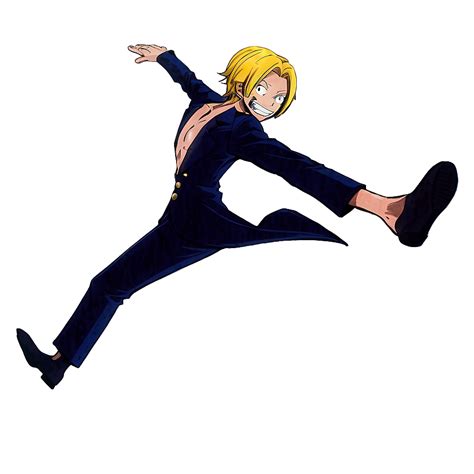 Sanji utilizando su técnica Sky Walk