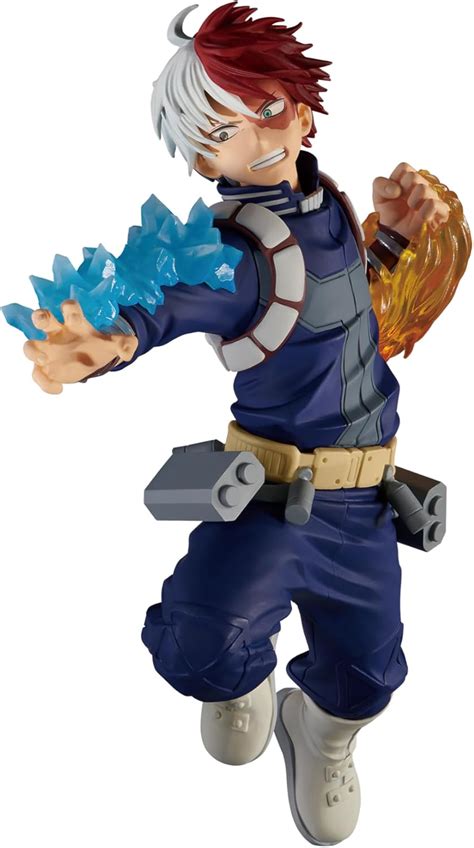 Figura de Shoto Todoroki de Banpresto en pose de acción