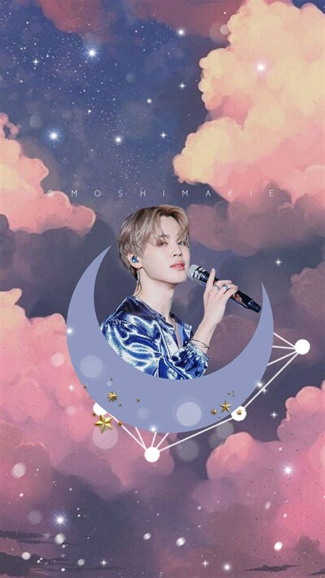 Jimin de BTS sonriendo