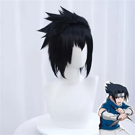 Peluca estilo Sasuke