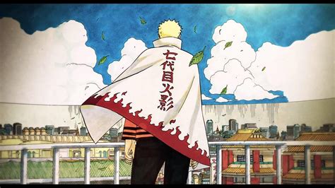 Ilustración de Naruto Uzumaki como Séptimo Hokage
