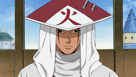 Hashirama Senju con su atuendo de Hokage