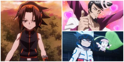 Personajes principales de Shaman King en combate