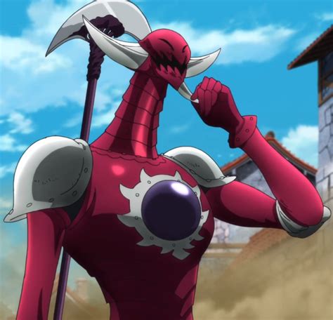 Galand atacando a Meliodas