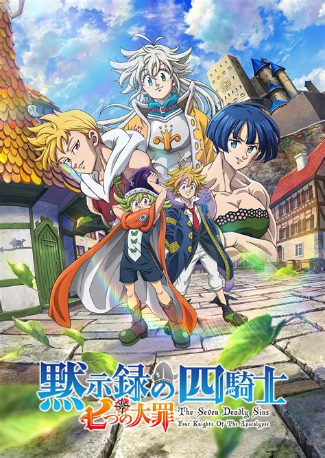 Mapa del reino de Camelot en Mokushiroku no Yonkishi