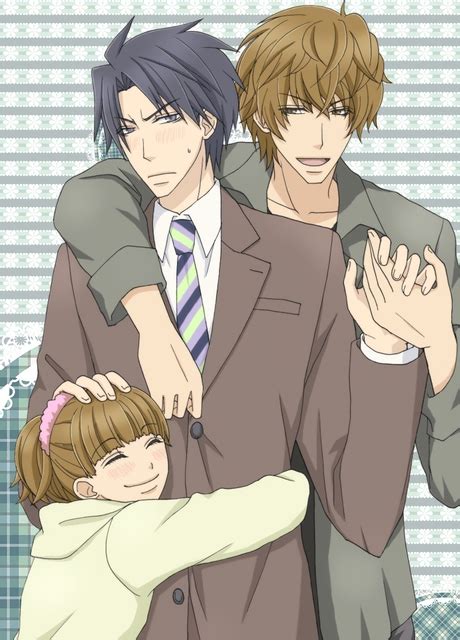 Ilustración de parejas de Sekaiichi Hatsukoi