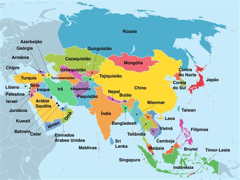 Mapa de Asia destacando países con popularidad de BL/Yaoi