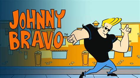 Johnny Bravo y Jack en traje de baño
