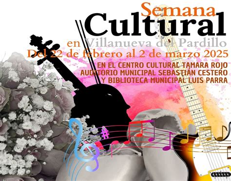 Cartel de evento cultural en Villanueva del Pardillo