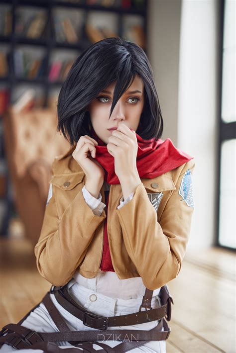 Mikasa Ackerman en cosplay