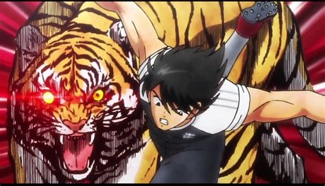 Kojiro Hyuga entrenando su tiro