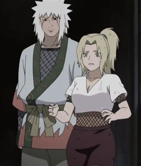 Jiraiya y Tsunade en su juventud
