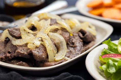 Plato de hígado de cerdo