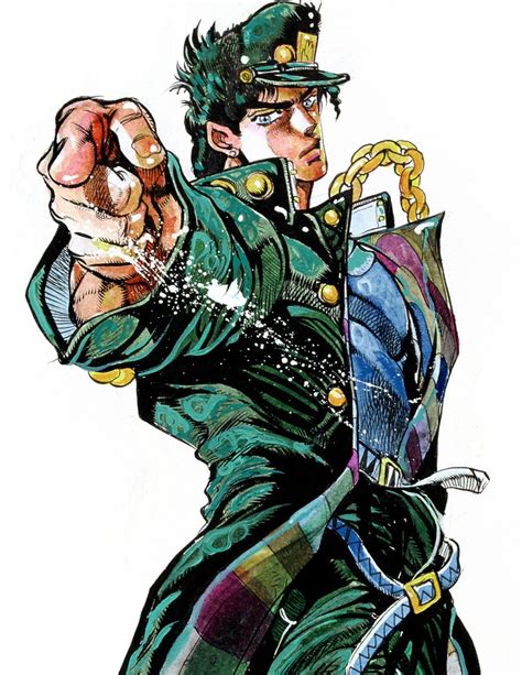 Fan art de Jotaro Kujo por diferentes artistas