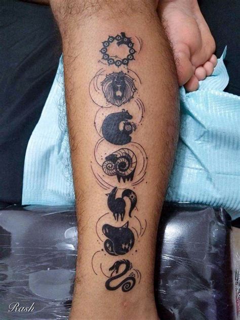 Tatuajes de los Siete Pecados Capitales