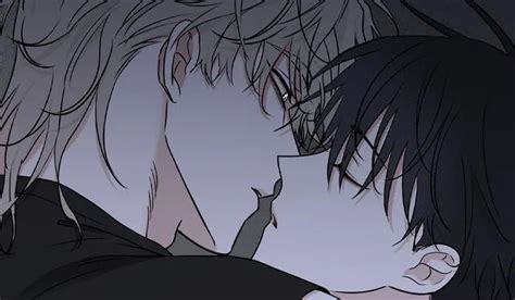 Ilustración de un personaje de manhwa en un ambiente nocturno y seductor