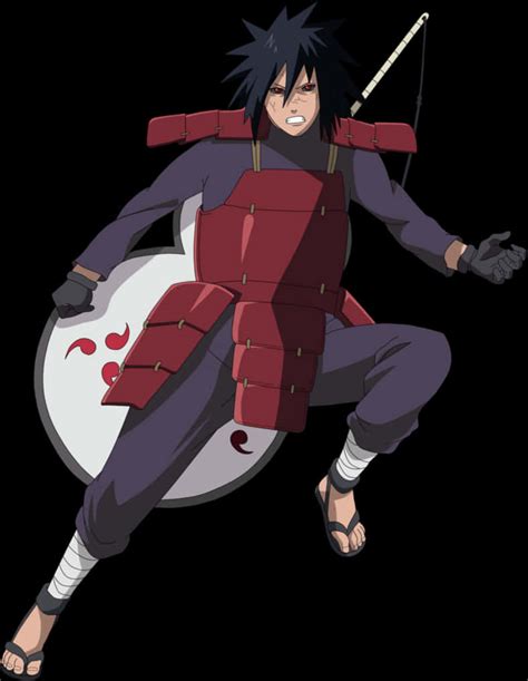 Madara Uchiha en pose de combate