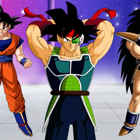 Goku con la armadura de Bardock