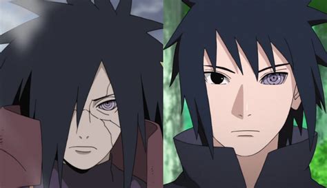 Comparación de poder entre Madara y Sasuke