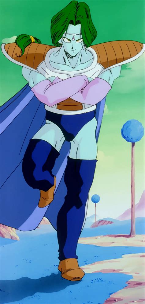 Apariencia de Zarbon en Dragon Ball Z