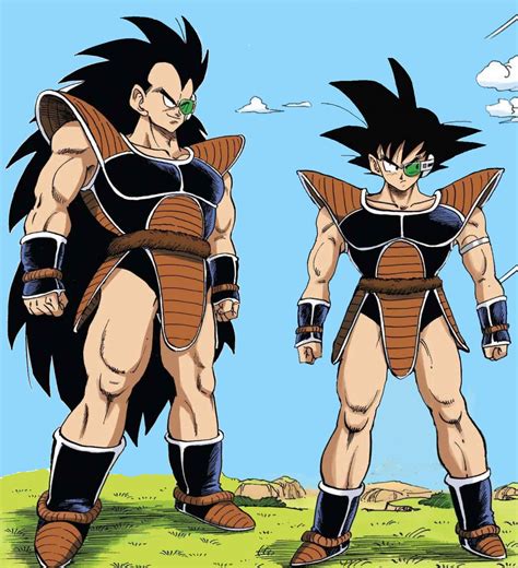 Raditz y Goku