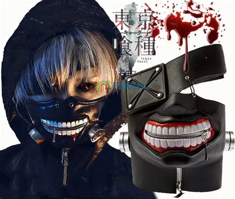 Kaneki Ken de Tokyo Ghoul con máscara