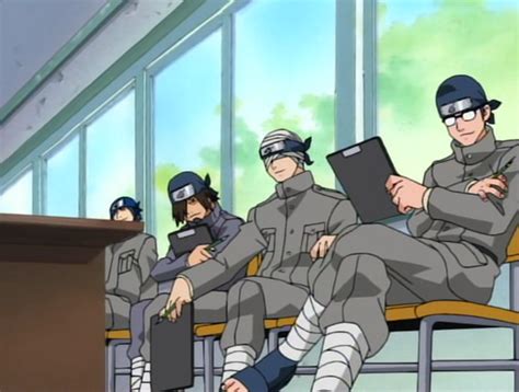 Equipo Guy durante los Exámenes Chūnin