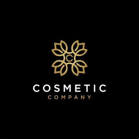 Logotipo genérico de empresa de cosméticos