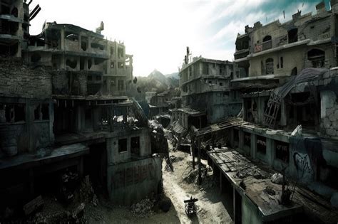 Un mundo postapocalíptico con ciudadelas fortificadas.