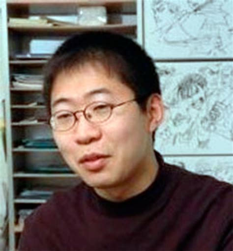 Ilustración de Nakaba Suzuki trabajando en su manga