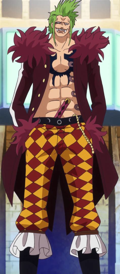 Bartolomeo utilizando su Fruta Bari Bari