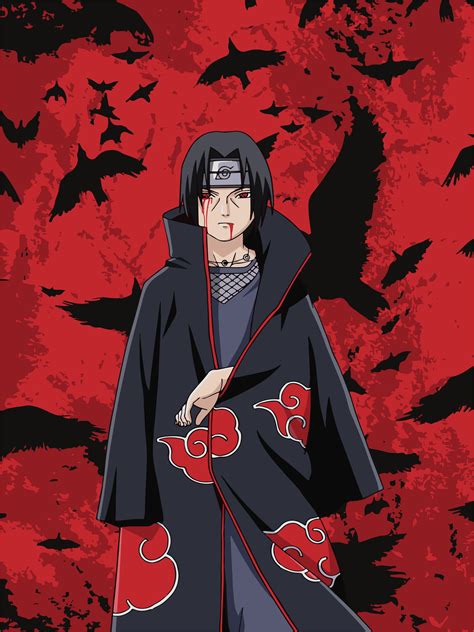 Ilustración de Itachi Uchiha