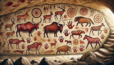 Representación esquemática de falo y testículos en arte rupestre