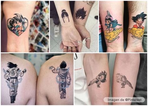 Tatuajes de pareja inspirados en Dragon Ball