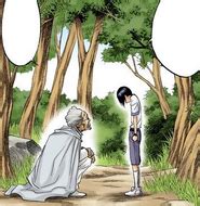 Abuelo Sōken Ishida enseñando a Uryū