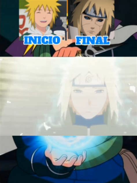 A y Minato Namikaze en un intenso combate.