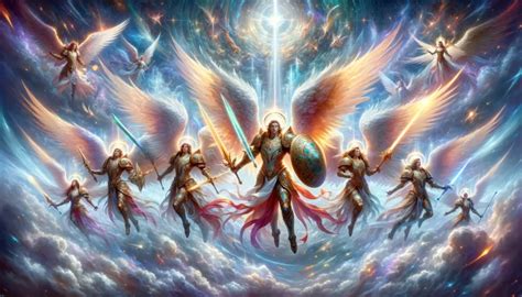 Representación de los seres celestiales y su reino